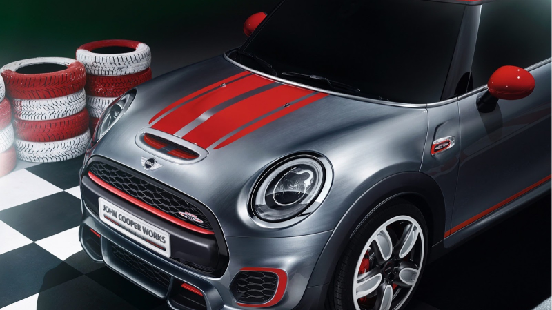 Illustration for article titled The 2014 Mini John Cooper Works Concept Seems Appropriately Crazy
